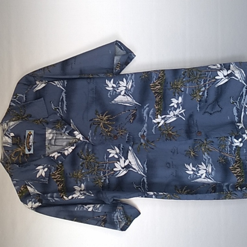 PalmWave Hawaiian Aloha Short sleeve Shirt Size XL
